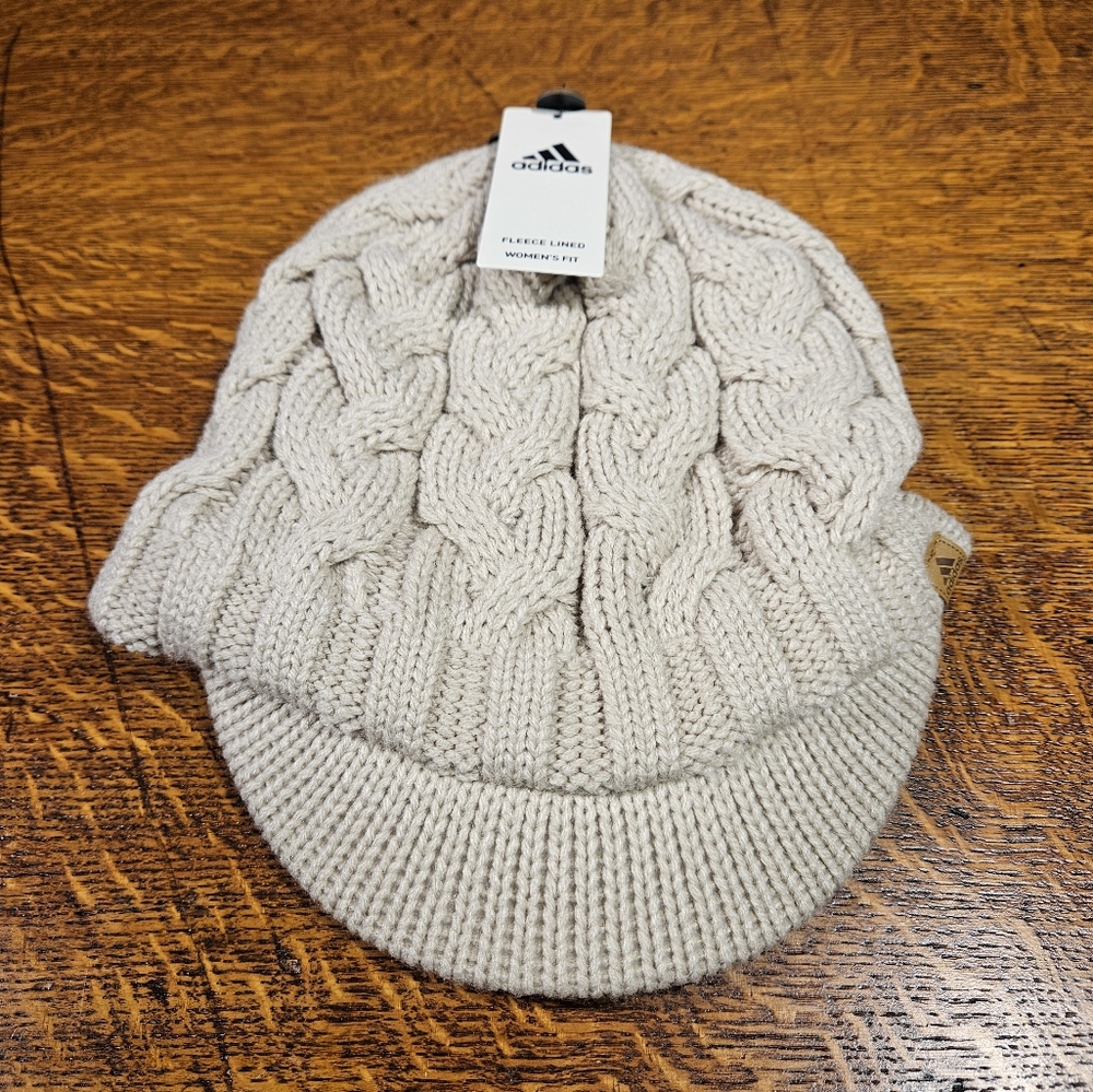 Adidas Crystal Brimmer Knit Hat NWT - Picture 2 of 8